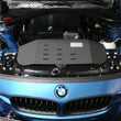 Load image into Gallery viewer, Injen 12-16 BMW 328i F30 N20/N26 2.0L (t) 4cyl Wrinkle Black Short Ram Intake w/ MR Tech &amp; Air Box - Installation View