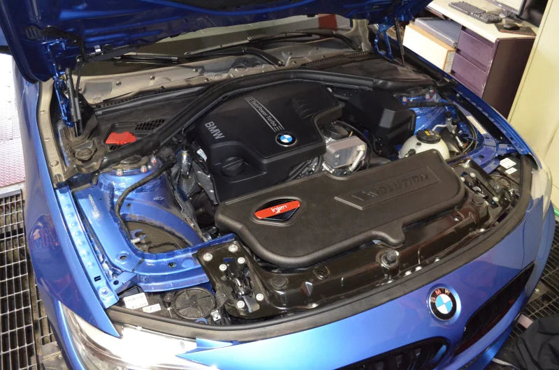 Injen 12-16 BMW 328i/ix F30/F31/F34 / 14-16 BMW 428i/ix F36 / 14-16 228i/ix F22 Evolution Intake - Back View