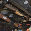Load image into Gallery viewer, Injen 12-18 Jeep Wrangler 4 Door Models Only Cat-Back Stainless Steel Exhaust - Side View