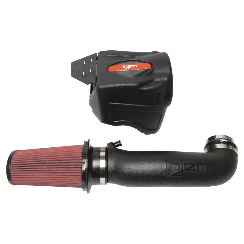Injen 12-18 Jeep Wrangler JK V6-3.6L Evolution Intake- Oiled - Installation View