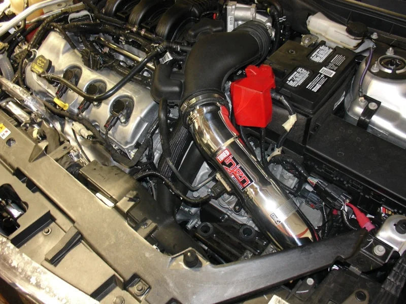 Injen 12 Ford Fusion 3.5L V6 Polished Tuned Intake - Detail View