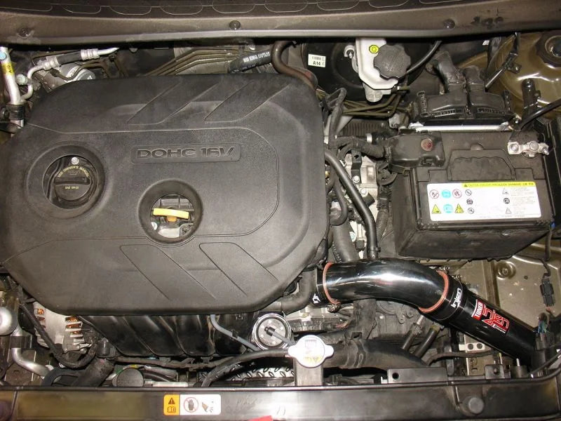 Injen 12 Kia Soul 2.0L 4cyl Black Cold Air Intake w/ MR Technology - Detail View