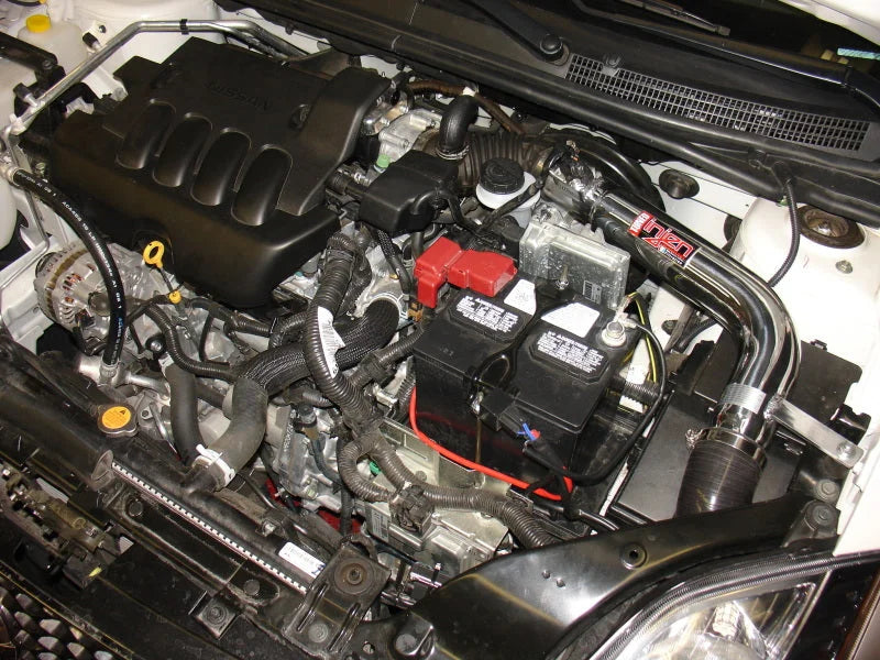 Injen 12 Nissan Sentra 2.0L 4 cyl Black Cold Air Intake w/ MR Technology - Detail View