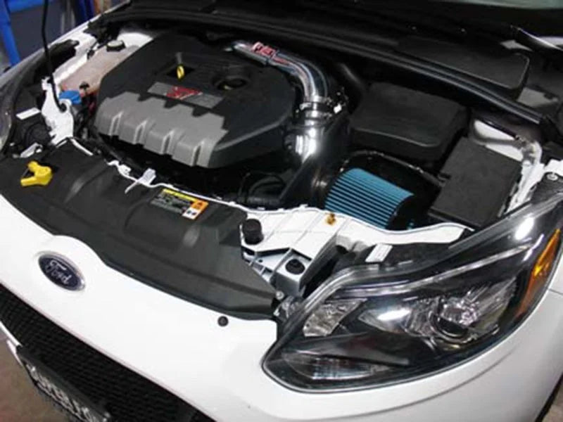 Injen 13-14 Ford Focus ST 2.0L (t) 4cyl Black Short Ram Intake w/MR Tech & Heat Shield - Detail View