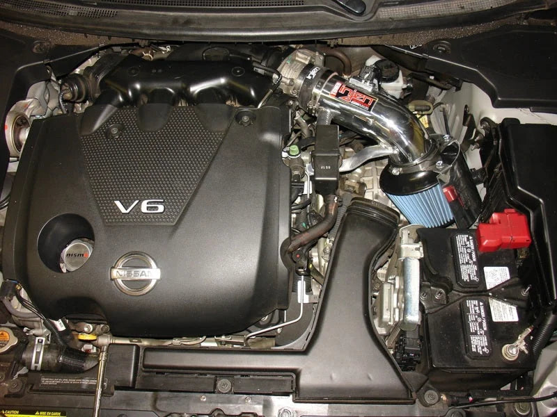 Injen 13-18 Nissan Altima 2.5L 4cyl  Black Short Ram Intake w/ MR Tech/Heat Shield - Detail View