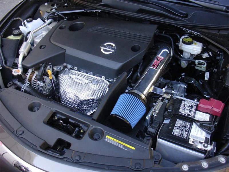 Injen 13-18 Nissan Altima 2.5L 4cyl  Polished Short Ram Intake w/ MR Tech/Heat Shield - Detail View