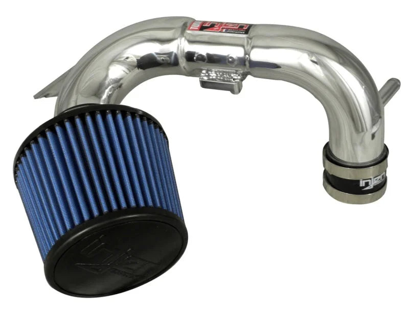 Injen 13-19 Toyota Prius C 1.5L 4cyl HYBRID Polished Tuned Intake w/MR Tech/Air Fusion - Side View