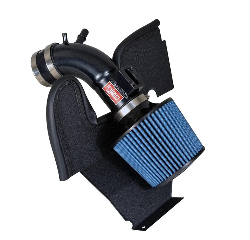 Injen 13-20 Ford Fusion 2.5L 4Cyl Polished Short Ram Intake with MR Tech and Heat Shield - Side View