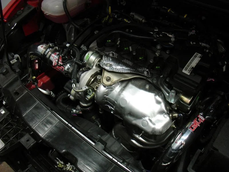 Injen 13 Dodge Dart 1.4L (t) Black Intercooler Piping - Detail View