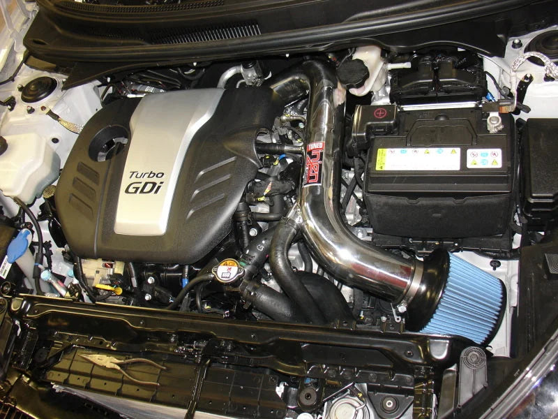 Injen 13 Hyundai Veloster Turbo 1.6L 4cyl Polished Short Ram Intake - Detail View