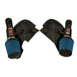 Load image into Gallery viewer, Injen 13 Infiniti FX37 3.7L V6 Twin Black Short Ram Intake w/MR Tech - Side View