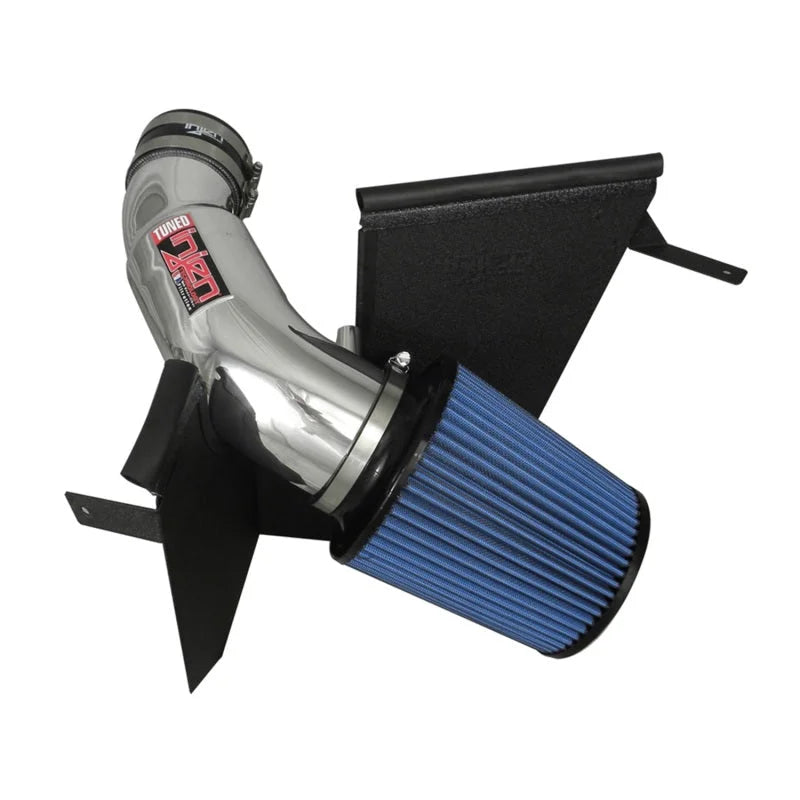 Injen 13 Jeep Grand Cherokee SRT-8 6.4L V8 Polished Short Ram Intake w/ Heat Shield - Side View