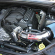 Load image into Gallery viewer, Injen 13 Jeep Grand Cherokee SRT-8 6.4L V8 Polished Short Ram Intake w/ Heat Shield - Back View