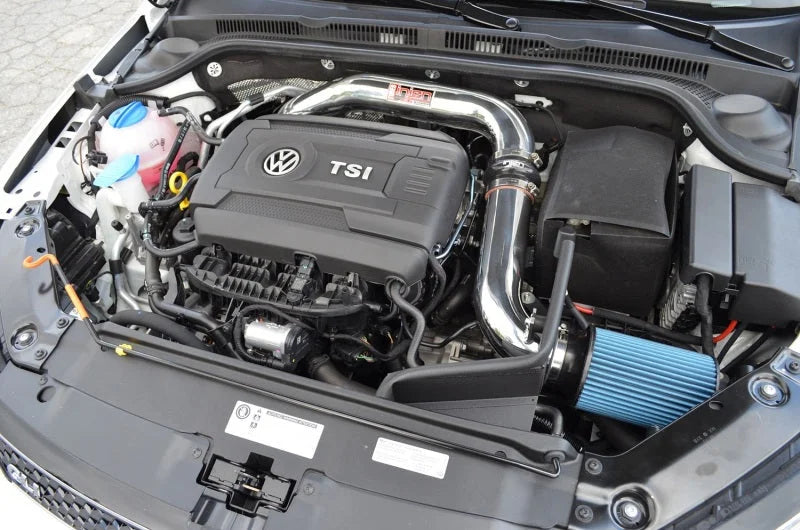 Injen 14-18 VW MKVI (MK6) Jetta GLI 1.8L Turbo TSI Black Short Ram Intake w/ MR Tech and Heat Shield - Detail View
