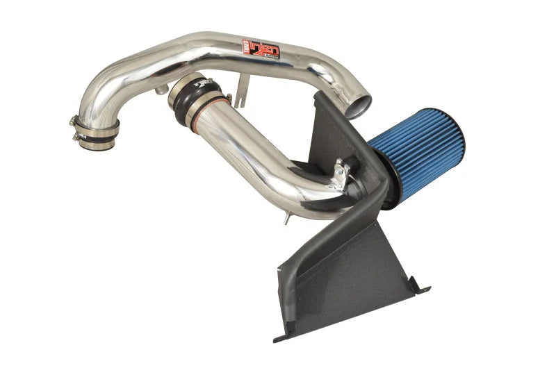 Injen 14-18 VW MKVI (MK6) Jetta GLI 1.8L Turbo TSI Polished Short Ram Intake w/MR Tech & Heat Shield - Side View