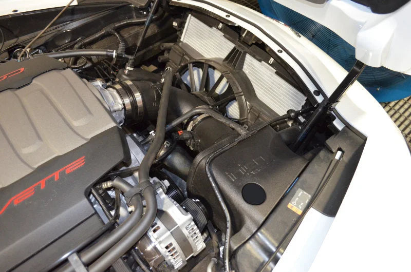 Injen 14-19 Chevrolet Corvette C7 6.2L V8 Evolution Intake - Back View