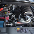 Load image into Gallery viewer, Injen 14-19 Chevy Silverado/GMC Sierra P/U 5.3L Polished Short Ram Intake w/ MR Tech &amp; Heat Shield - Installation View