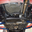 Load image into Gallery viewer, Injen 14-19 Ford Fiesta ST 1.6L Turbo 4Cyl 3in Cat-Back Stainless Steel Exhaust w/ Burnt SS Tip - Side View