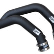Load image into Gallery viewer, Injen 15-16 BMW M3(F80)/M4 (F82/83) 3.0L L6 Twin Turbo 2PC Aluminum Int. Charge Pipe - Wrinkle Black - Main Product View
