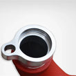 Load image into Gallery viewer, Injen 15-16 BMW M3(F80)/M4 (F82/83) 3.0L L6 Twin Turbo 2PC Aluminum Int. Charge Pipe - Wrinkle Red - Side View