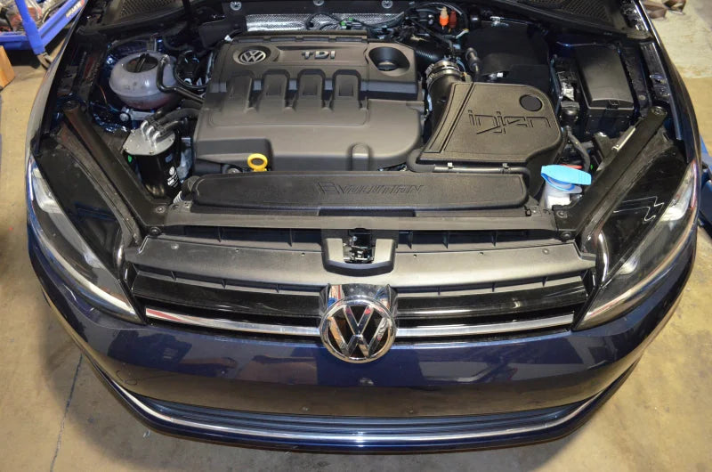 Injen 15-16 Volkswagen Golf 2.0L TDI Evolution Intake w/Ram Air Scoop - Back View
