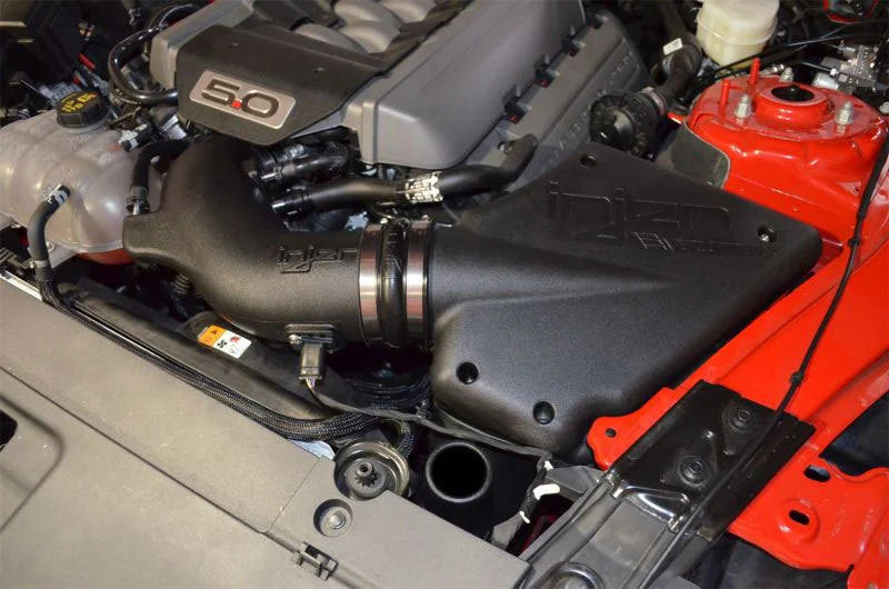 Injen 15-17 Ford Mustang GT 5.0L V8 Evolution Intake - Side View
