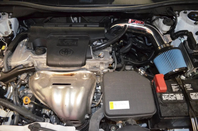 Injen 15-17 Toyota Camry L4 2.4L Black SP Short Ram Intake - Side View
