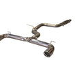 Load image into Gallery viewer, Injen 15-17 Volkswagen GTI 3in Cat-Back Stainless Steel Exhaust w/ Dual Polished Tips - Installation View