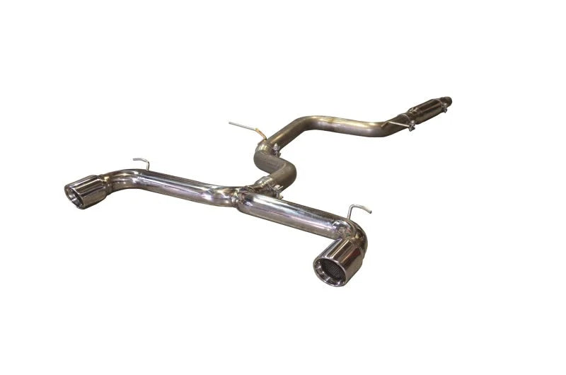 Injen 15-17 Volkswagen GTI 3in Cat-Back Stainless Steel Exhaust w/ Dual Polished Tips - Installation View