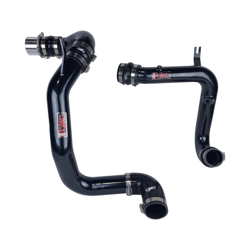 Injen 15-17 Volkswagen GTI (MK7) 2.0L Turbo TSI Aluminum Intercooler Piping Kit - Black - Side View
