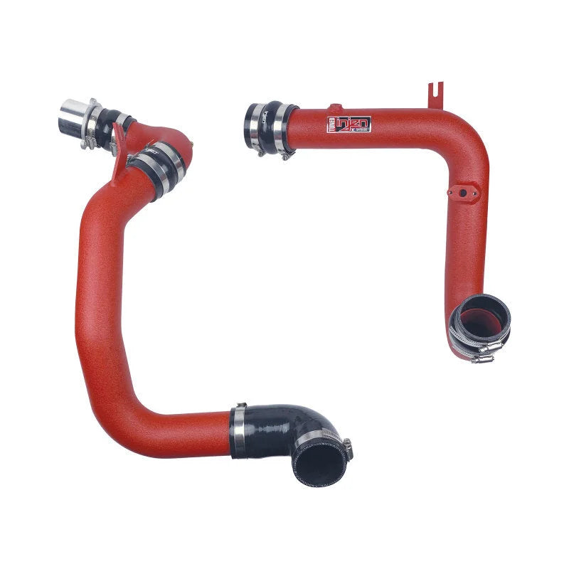 Injen 15-17 Volkswagen GTI (MK7) 2.0L Turbo TSI Aluminum Intercooler Piping Kit - Red - Side View