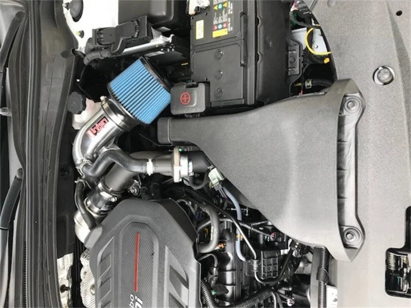 Injen 15-19 Hyundai Sonata 2.0T Short Ram Air Intake - Laser Black - Side View