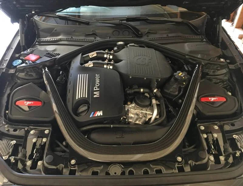 Injen 15-20 BMW M3/M4 3.0L Evolution Intake - Back View