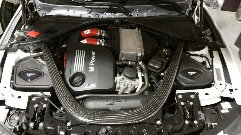 Injen 15-20 BMW M3/M4 3.0L Evolution Intake - Installation View