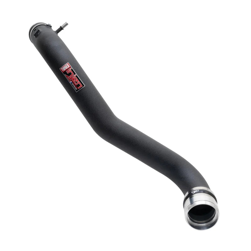 Injen 15-20 Ford F150 2.7L V6 (tt) Aluminum Intercooler Piping Kit - Wrinkle Black - Back View