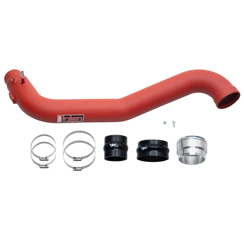 Injen 15-20 Ford F150 2.7L V6 (tt) Aluminum Intercooler Piping Kit - Wrinkle Red - Additional View 5