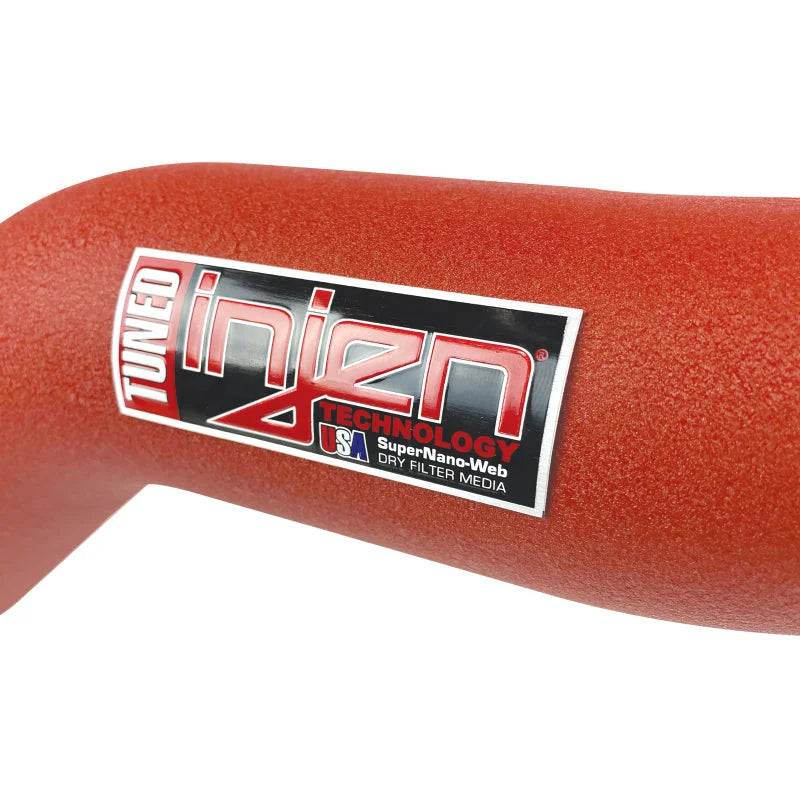 Injen 15-20 Ford F150 3.5L V6 (tt) Aluminum Intercooler Piping Kit - Wrinkle Red - Additional View 6