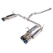 Load image into Gallery viewer, Injen 15-20 Subaru STI Cat Back Exhaust w/ Quad Titanium Tips - Main Product View