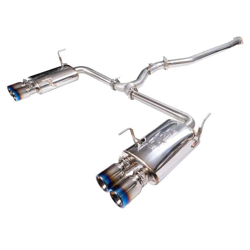 Injen 15-20 Subaru STI Cat Back Exhaust w/ Quad Titanium Tips - Main Product View