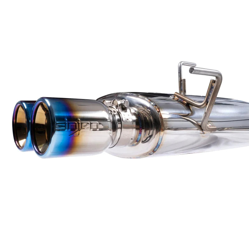 Injen 15-20 Subaru STI Cat Back Exhaust w/ Quad Titanium Tips - Back View