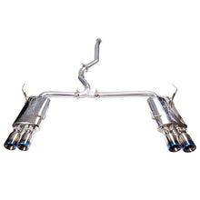 Load image into Gallery viewer, Injen 15-20 Subaru STI Cat Back Exhaust w/ Quad Titanium Tips - Additional View 6