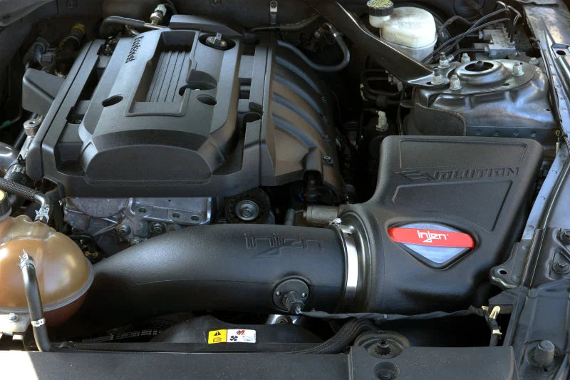 Injen 15-22 Ford Mustang L4-2.3L Turbo Evolution Cold Air Intake - Side View