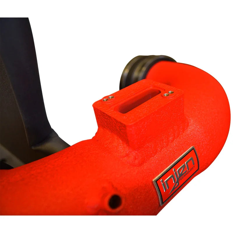 Injen 16-18 BMW 330i B48 2.0L (t) Wrinkle Red Cold Air Intake - Additional View 5