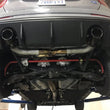 Load image into Gallery viewer, Injen 16-18 Ford Focus RS 3in Cat-Back Stainless Steel Exhaust w/ 4in Black Chrome Tips - Side View