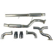 Load image into Gallery viewer, Injen 16-18 Ford Focus RS 3in Cat-Back Stainless Steel Exhaust w/ 4in Black Chrome Tips - Additional View 7
