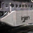 Load image into Gallery viewer, Injen 16-18 Ford Focus RS L4-2.3L Turbo Bar and Plate Front Mount Intercooler - Side View