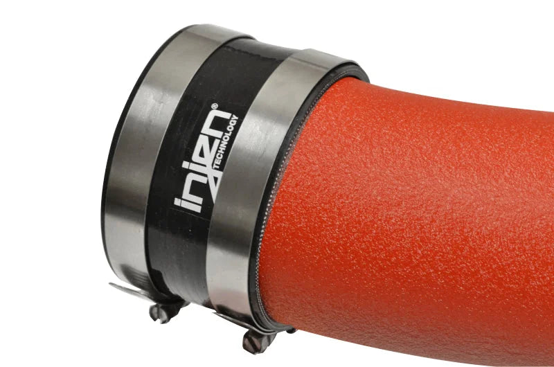 Injen 16-18 Ford Focus RS Wrinkle Red Cold Air Intake - Back View