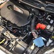 Load image into Gallery viewer, Injen 16-19 Ford Fiesta ST 1.6L Turbo 4Cyl Wrinkle Black Short Ram Intake w/MR Tech - Back View