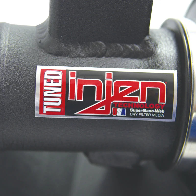 Injen 16-19 Ford Fiesta ST 1.6L Turbo 4Cyl Wrinkle Black Short Ram Intake w/MR Tech - Installation View