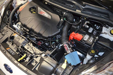 Load image into Gallery viewer, Injen 16-19 Ford Fiesta ST 1.6L Turbo 4Cyl Wrinkle Red Short Ram Intake w/MR Tech (Special order) - Back View